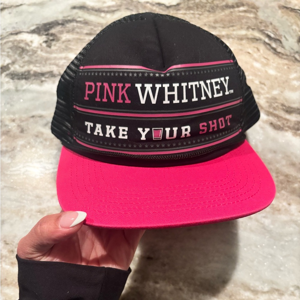 Pink Whitney Black and Pink Cap